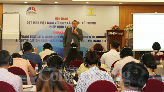  Quy tắc xuất xứ vẫn là rào cản lớn cho hàng xuất khẩu dệt may vào EU